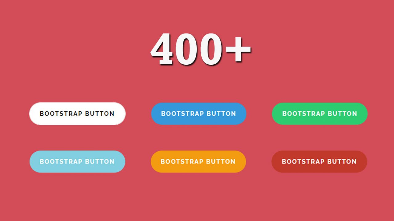 Bootstrap Buttons Design