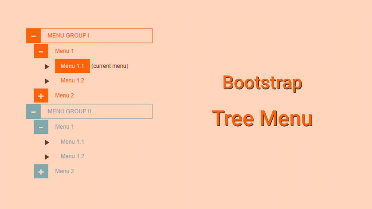 Bootstrap Tree Menu