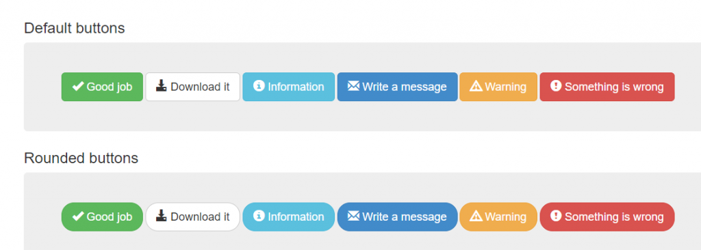 400+ Bootstrap Buttons Design Code Snippet - OnAirCode