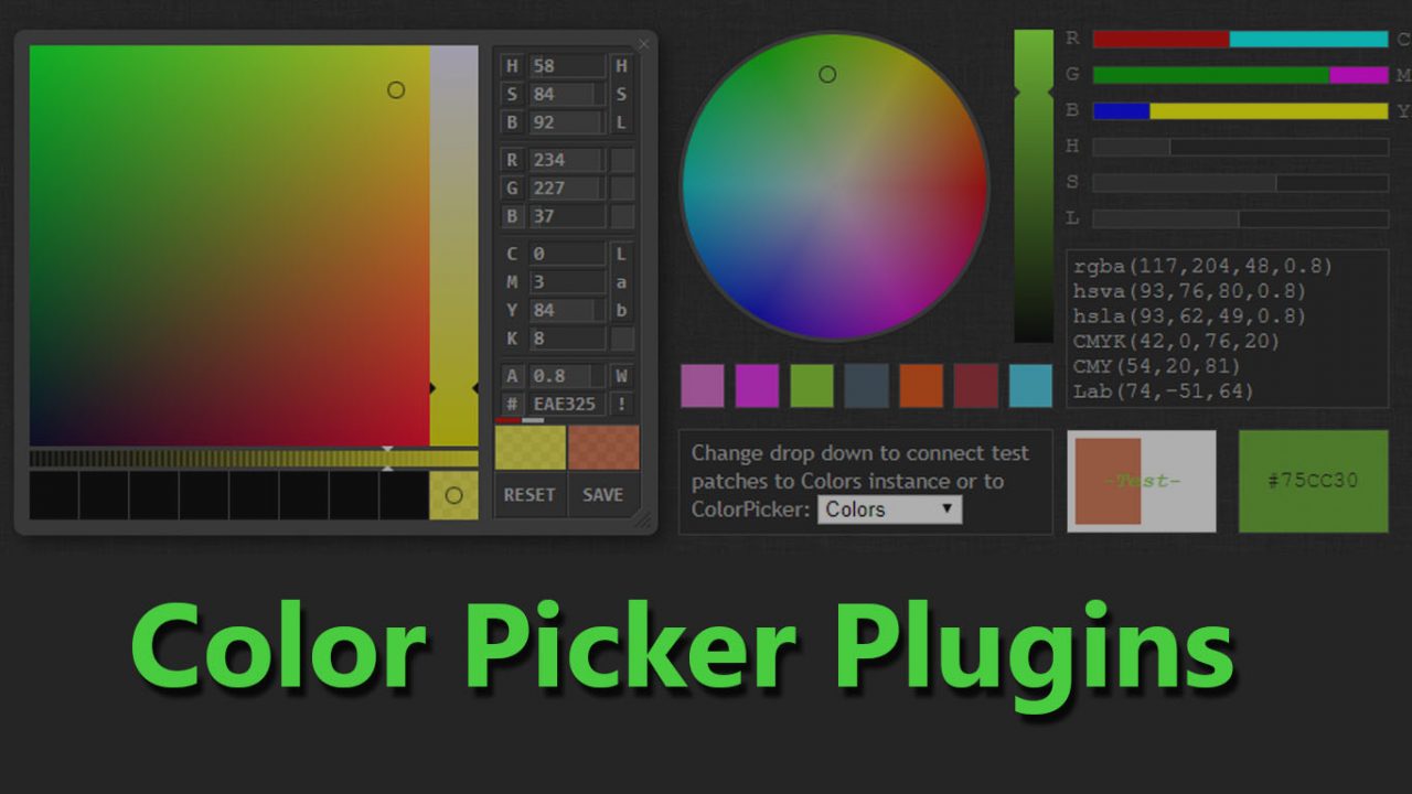 12 Best JavaScript Color Picker Plugins