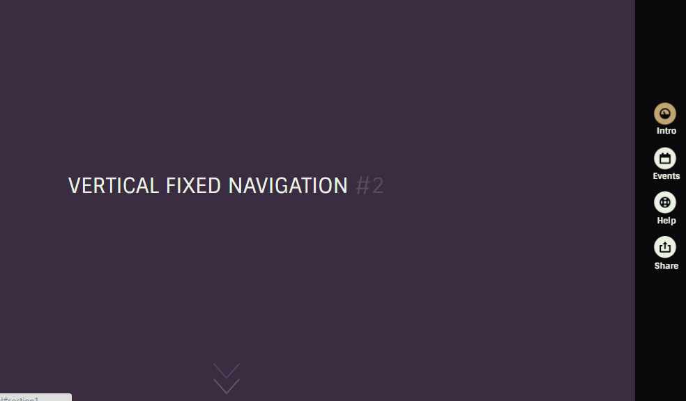 Fixed Vertical Navigation