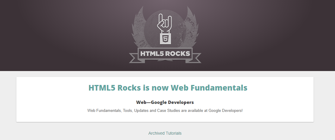 HTML 5 Rocks
