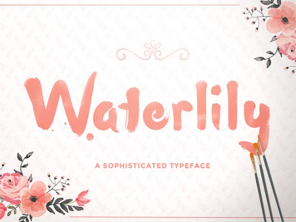 Waterlily Handwriting Font