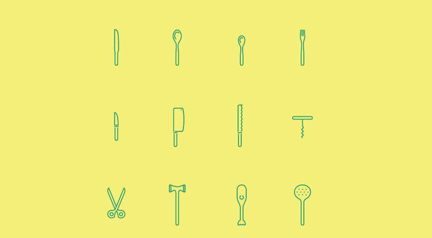 Kitchen Free Icon Set