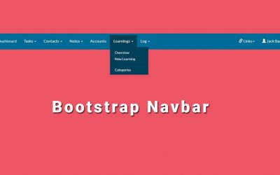 bootstrap templates responsive navbar