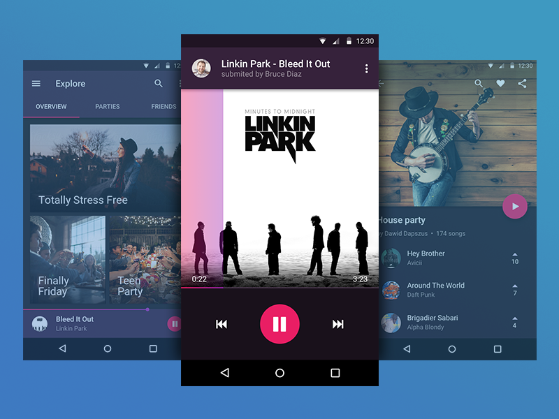 CrowdPlayer - Android App