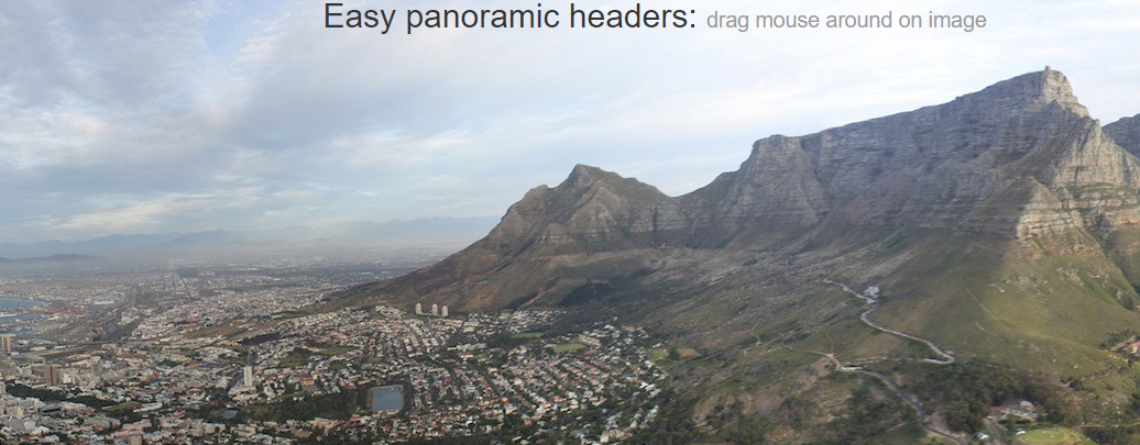 Easy Panoramic Headers