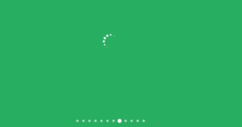 Loading Indicators Animated with CSS