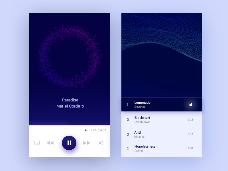 Music Player Visualizer