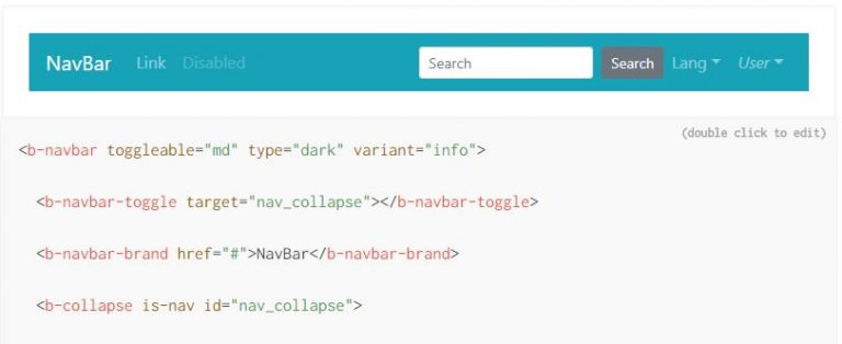 Beautiful Bootstrap Navbar Templates - OnAirCode