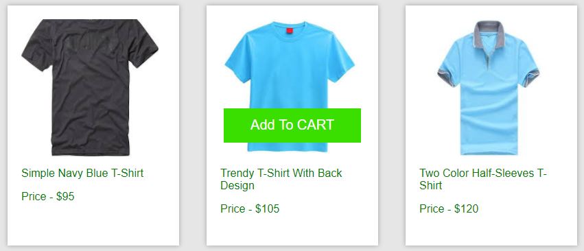 Simple Add To Cart System Using jQuery,Ajax And PHP
