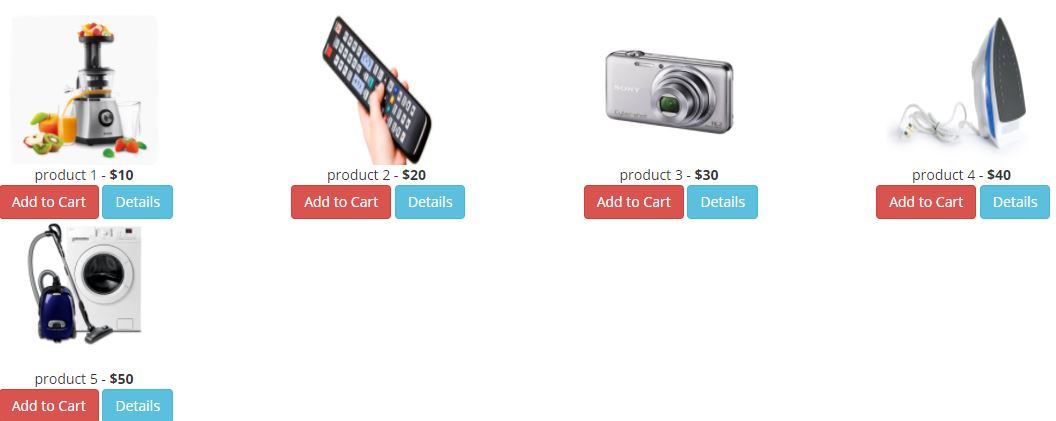Simple Shopping Cart Plugin jQuery and Bootstrap