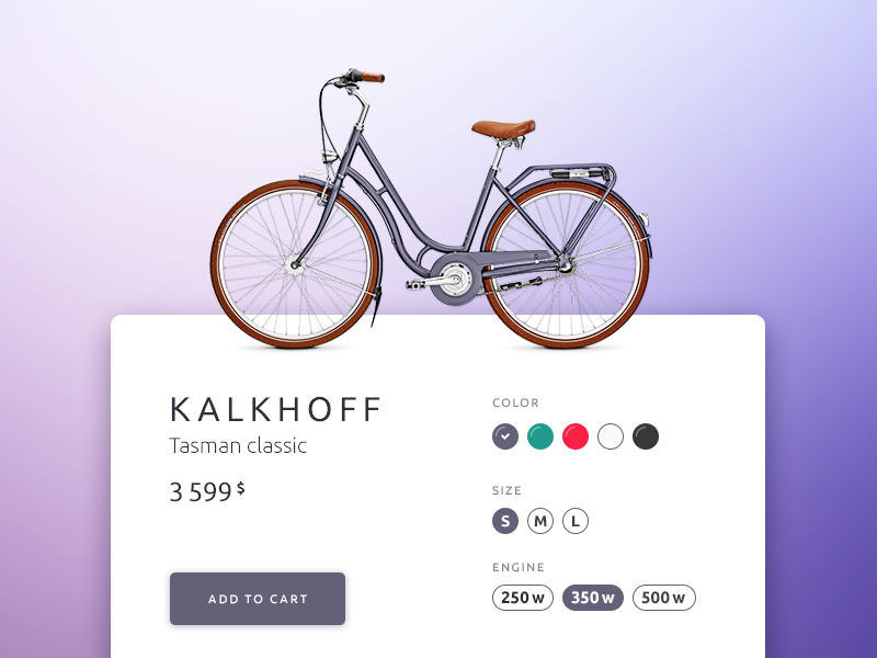 Daily UI - Customize Product