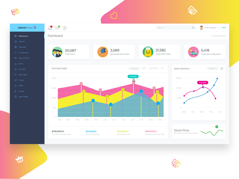 Dashboard UI Design