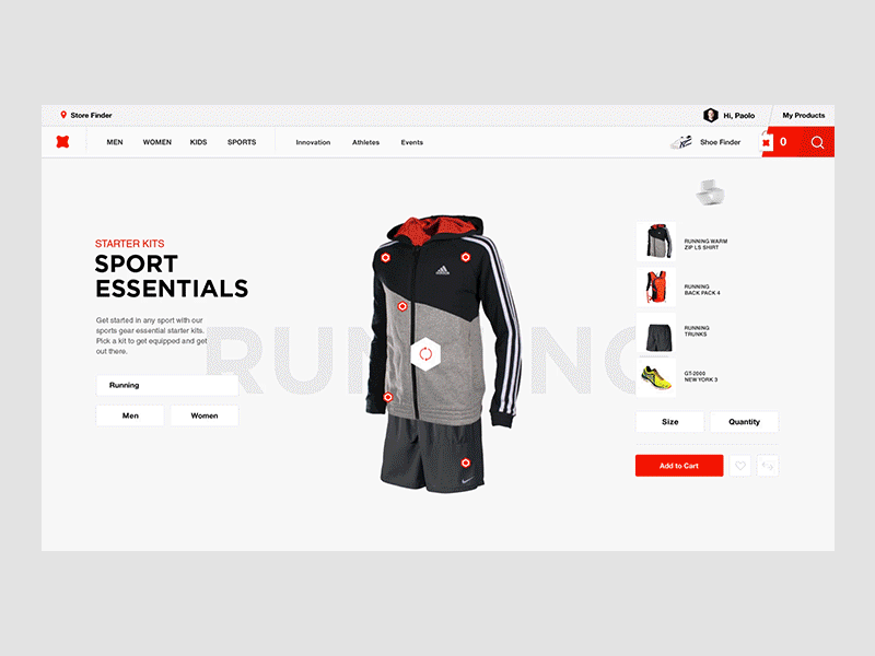 E-commerce Design by Fantasy