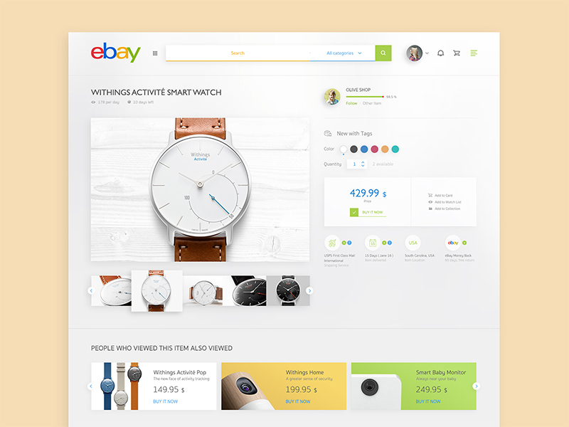 Ebay Redesign