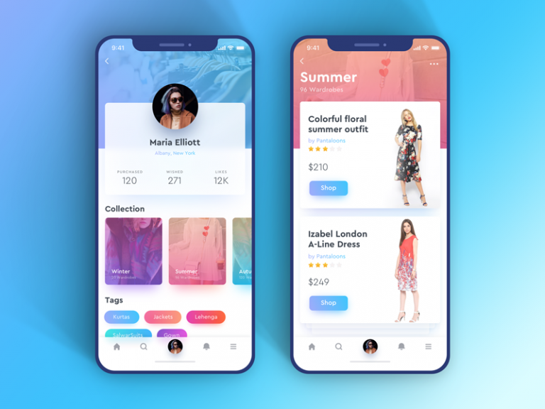 20+ Mobile App Profile Screen UI Design [Updated] - OnAirCode