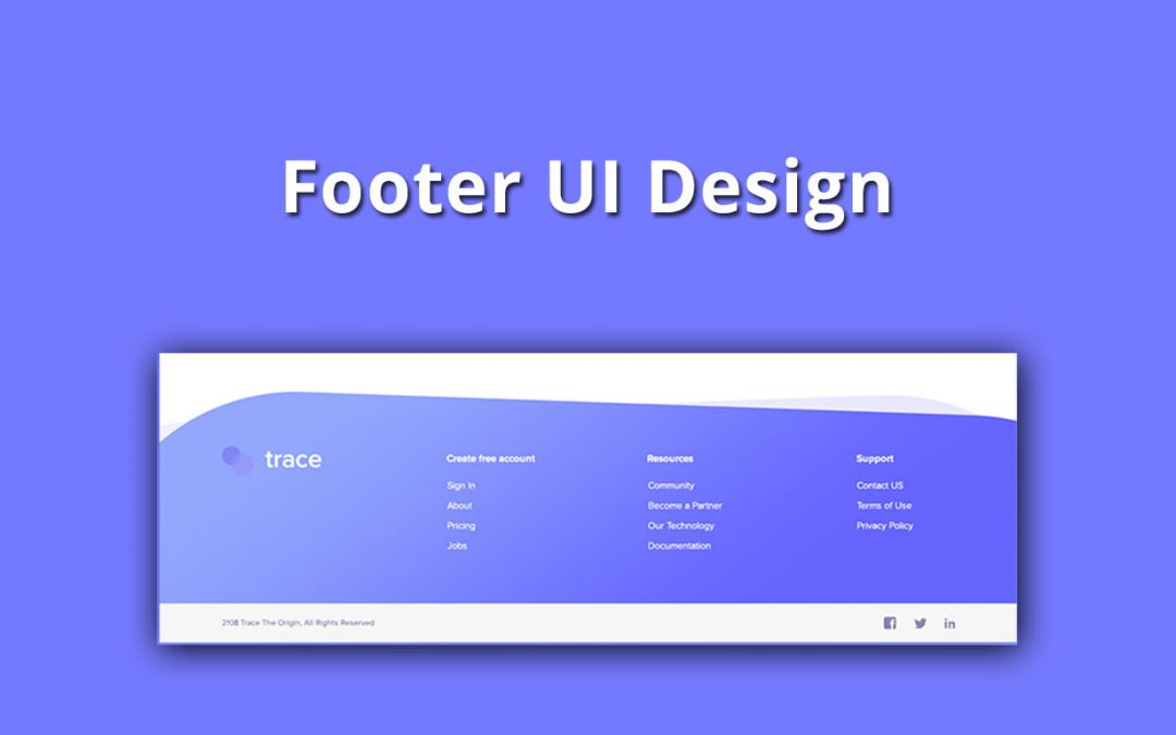 20+ Creative Website Footer UI Design - OnAirCode