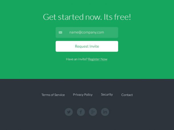 20+ Creative Website Footer UI Design - OnAirCode