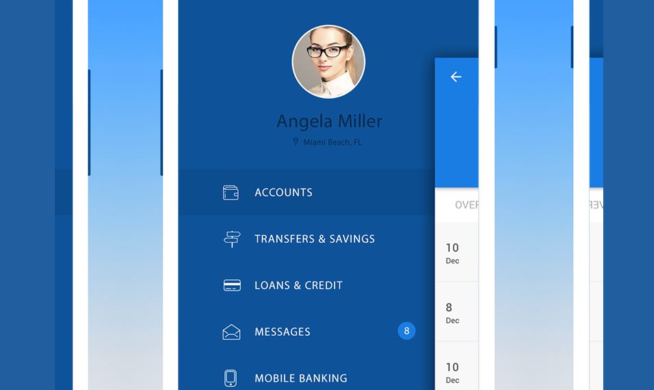 Mobile Banking Menu