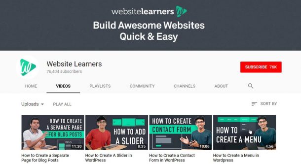 20+ Best YouTube Channels For Web Designers - OnAirCode