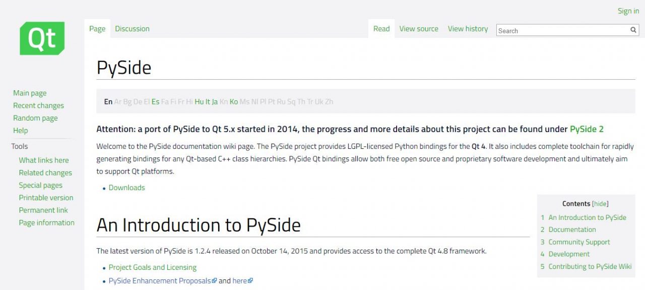 PySide