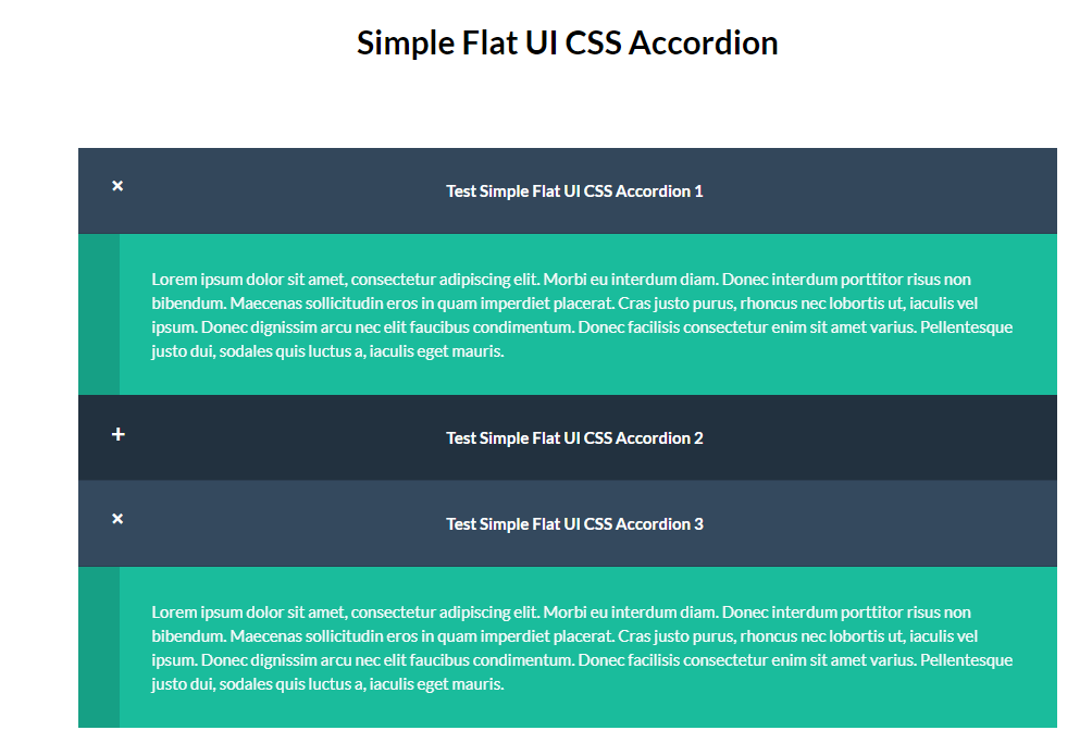 simple css dropdown menu