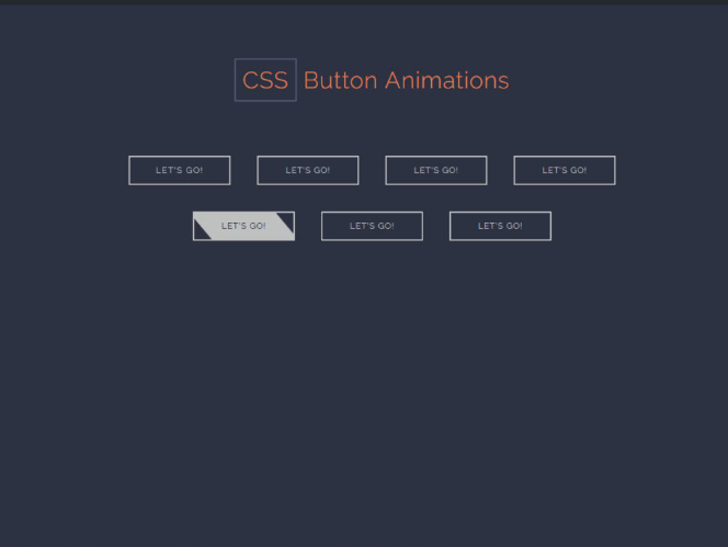 CSS Button Animation