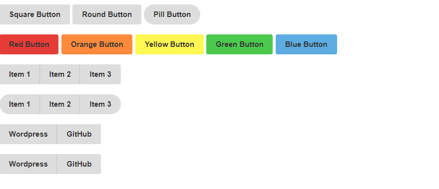 Generic CSS Button Kit