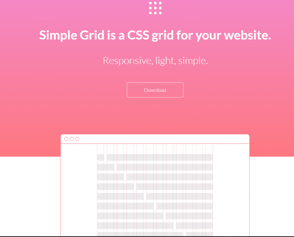 Simple Grid-CSS Grid System 
