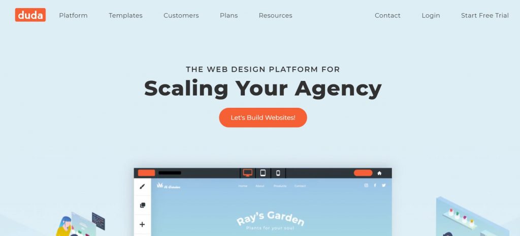 Duda - Web Design Platform