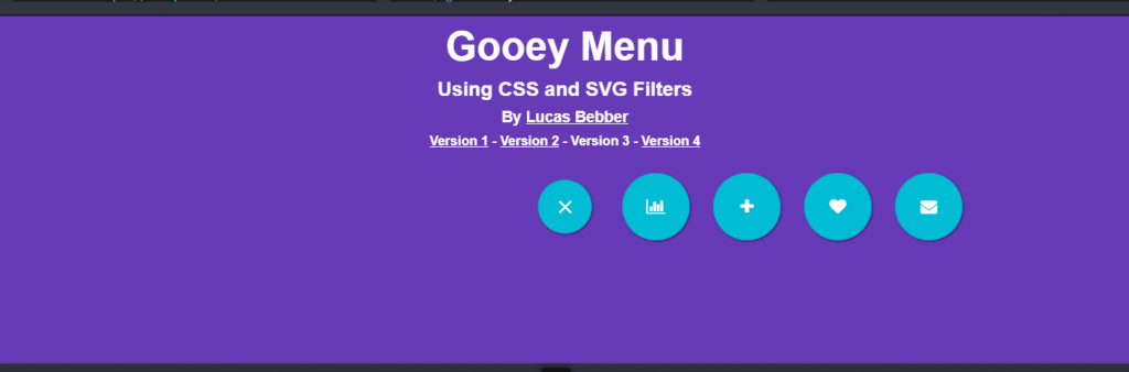 Examples of css toggle navigation menu