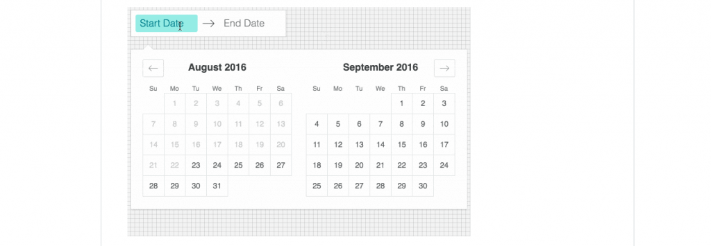 React Dates