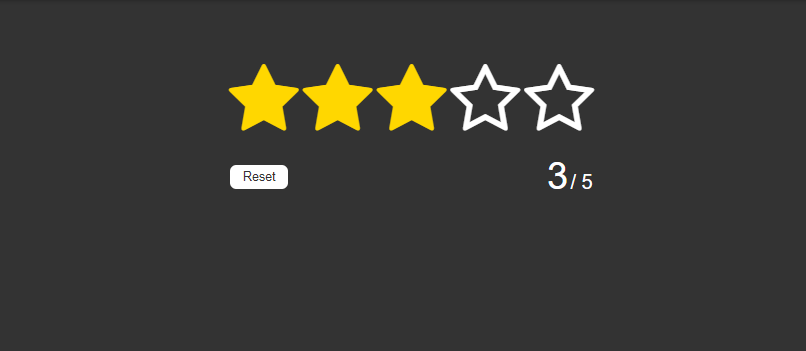Rating in pure HTML5/CSS3 