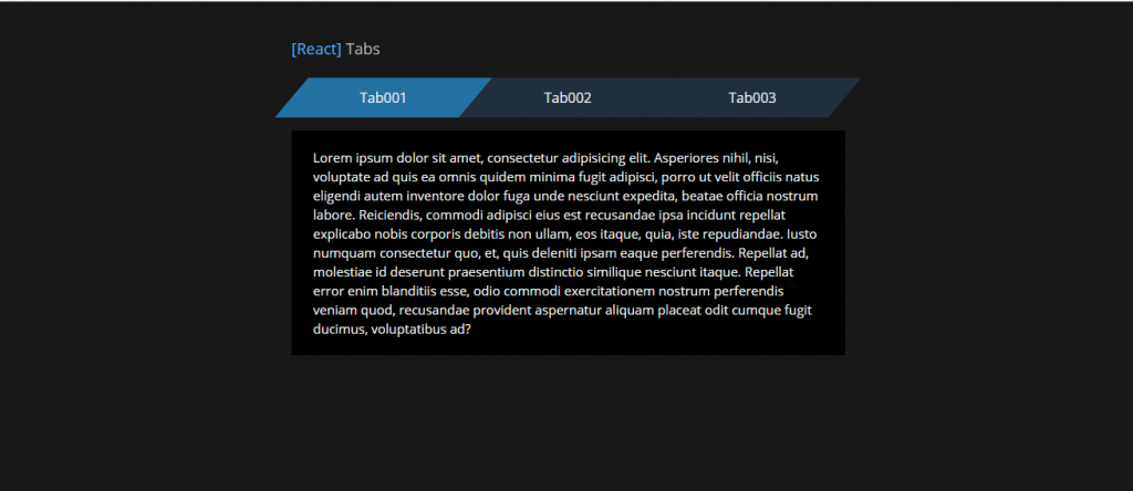 react-tabs-component-example-with-source-code-onaircode
