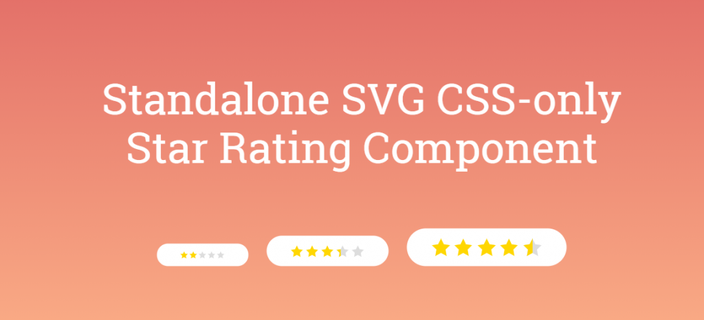 Standalone SVG CSS-only