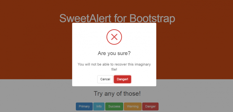 15+ JavaScript Alert Box Design Examples - OnAirCode