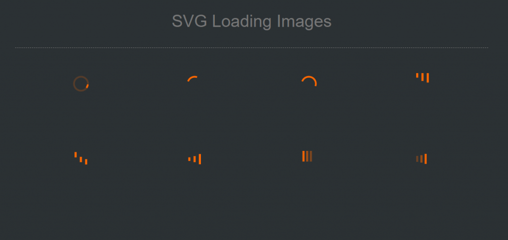 SVG Loading icons Loading Image GIF
