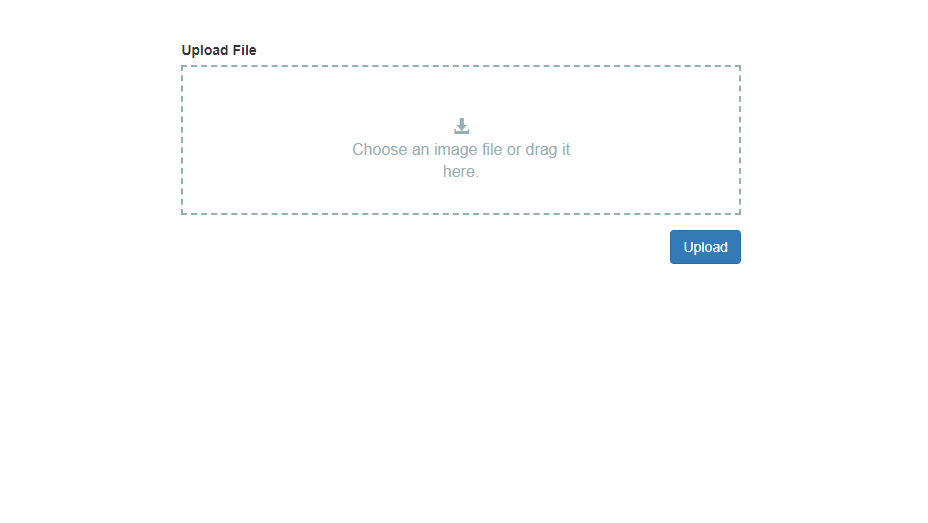 Simple Drag and Drop Image Upload:file uploadcss