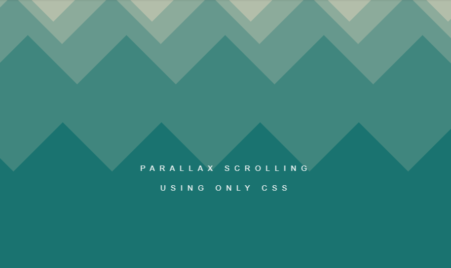 10 Pure Css Parallax Scrolling Effect Onaircode