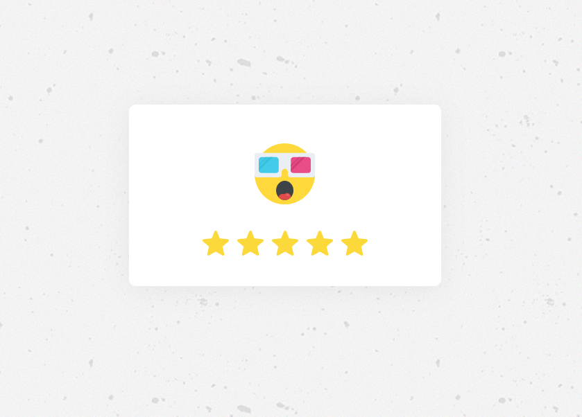 Simple star rating 
