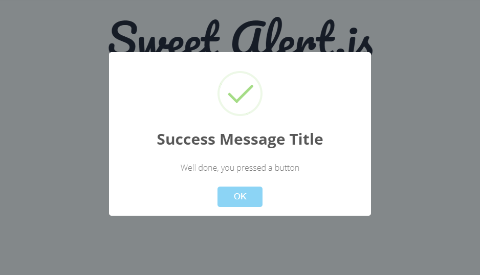 15+ JavaScript Alert Box Design Examples - OnAirCode