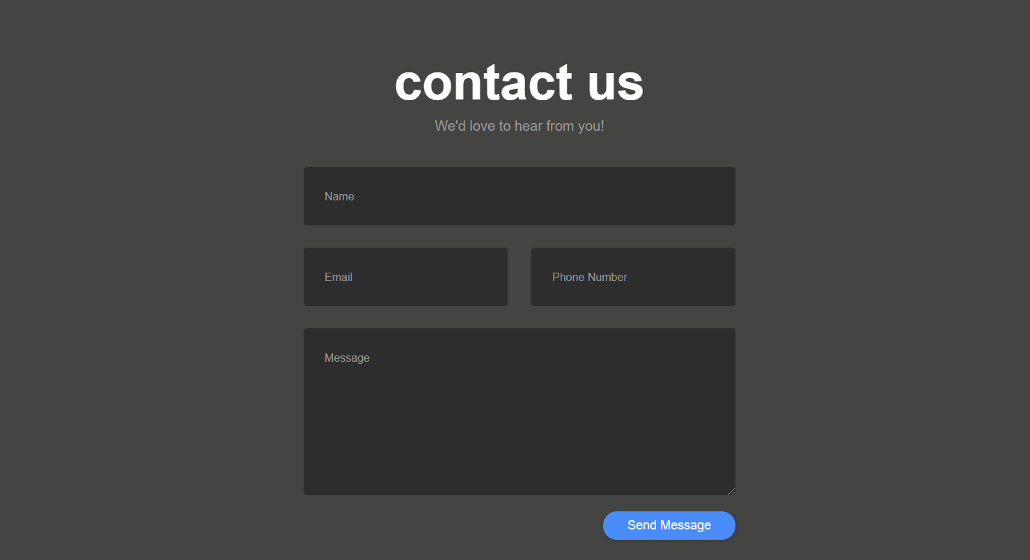 20 Beautiful CSS Contact Forms Code Examples - OnAirCode