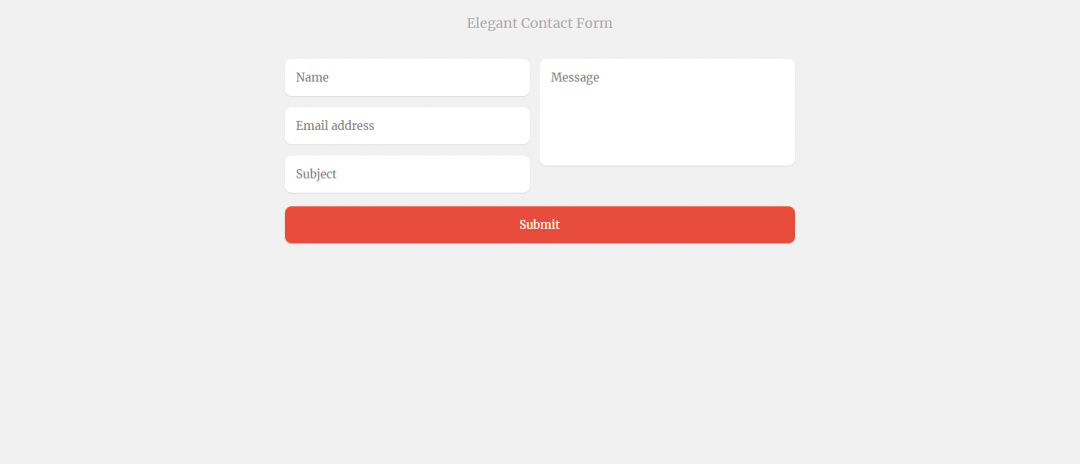 20 Beautiful CSS Contact Forms Code Examples - OnAirCode