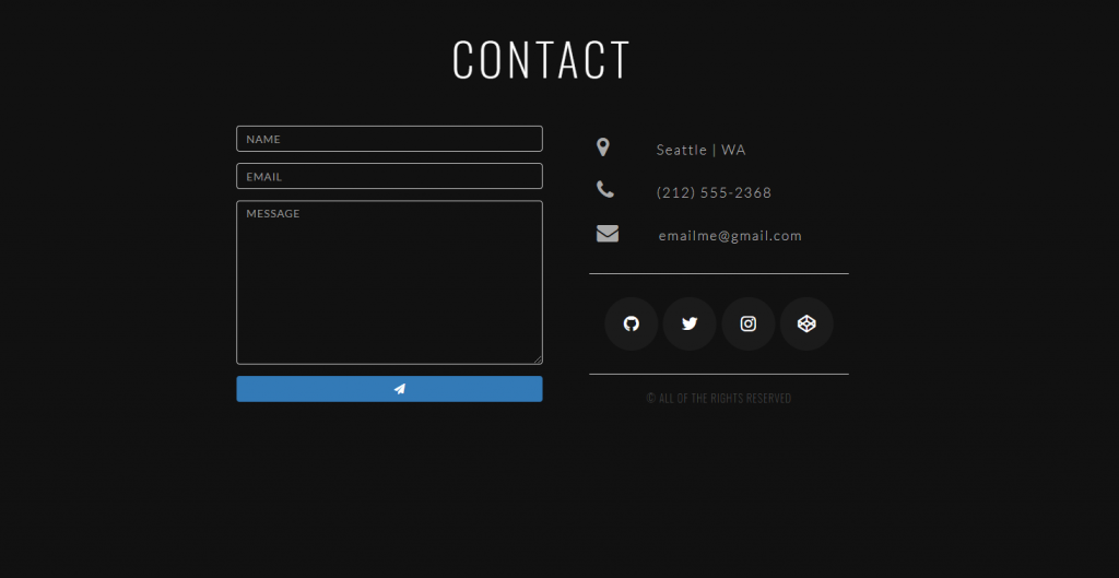 Beautiful CSS Contact Forms Code Examples OnAirCode