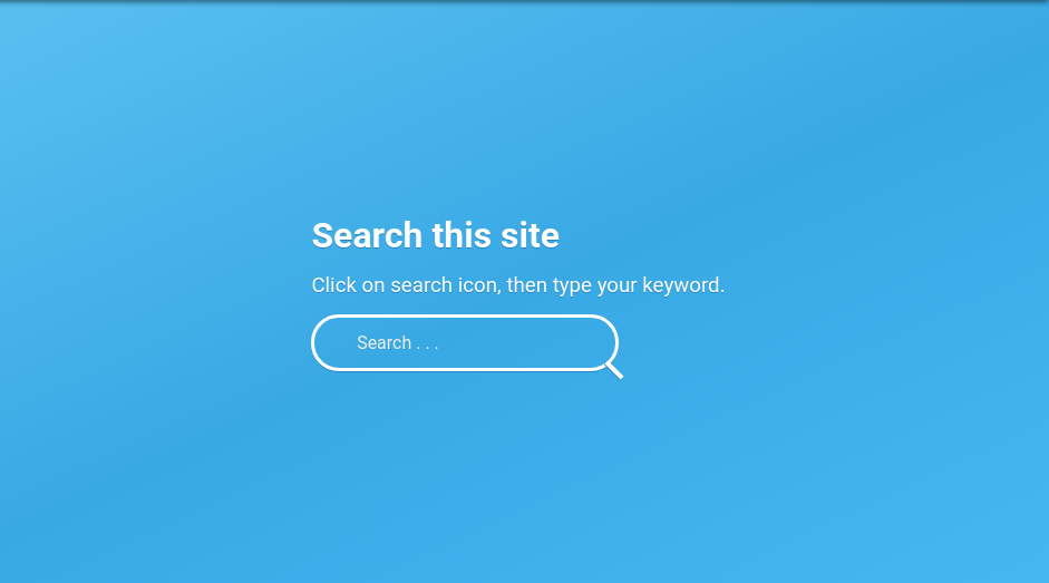 CSS Search box
