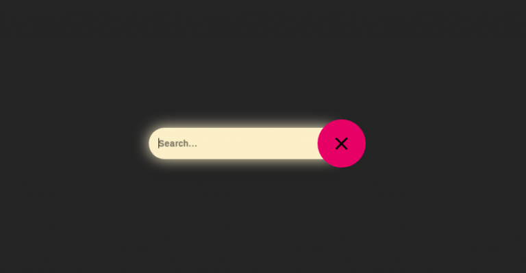 25+ CSS Search Box Examples Inspiration - OnAirCode