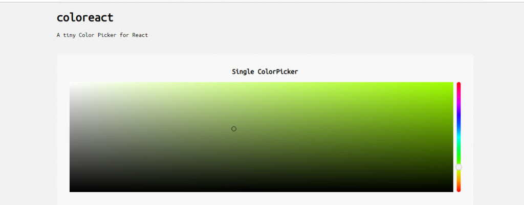 react color picker example
