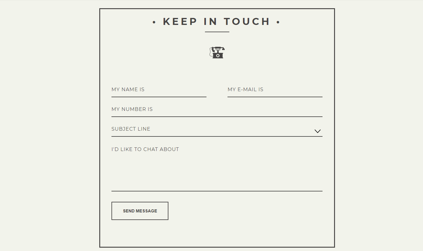 20 Beautiful CSS Contact Forms Code Examples - OnAirCode