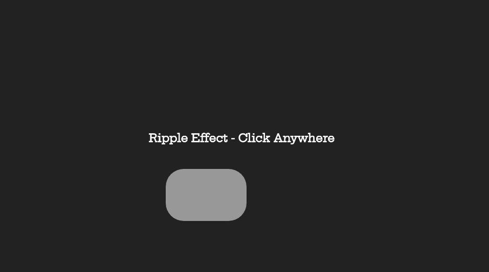 large ripple animation